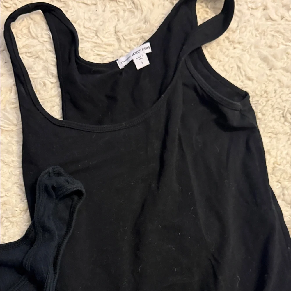 James Perse Black Tank Tops - Picture 5 of 5